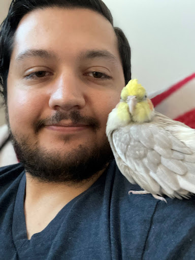 Jonathan P. with Bird